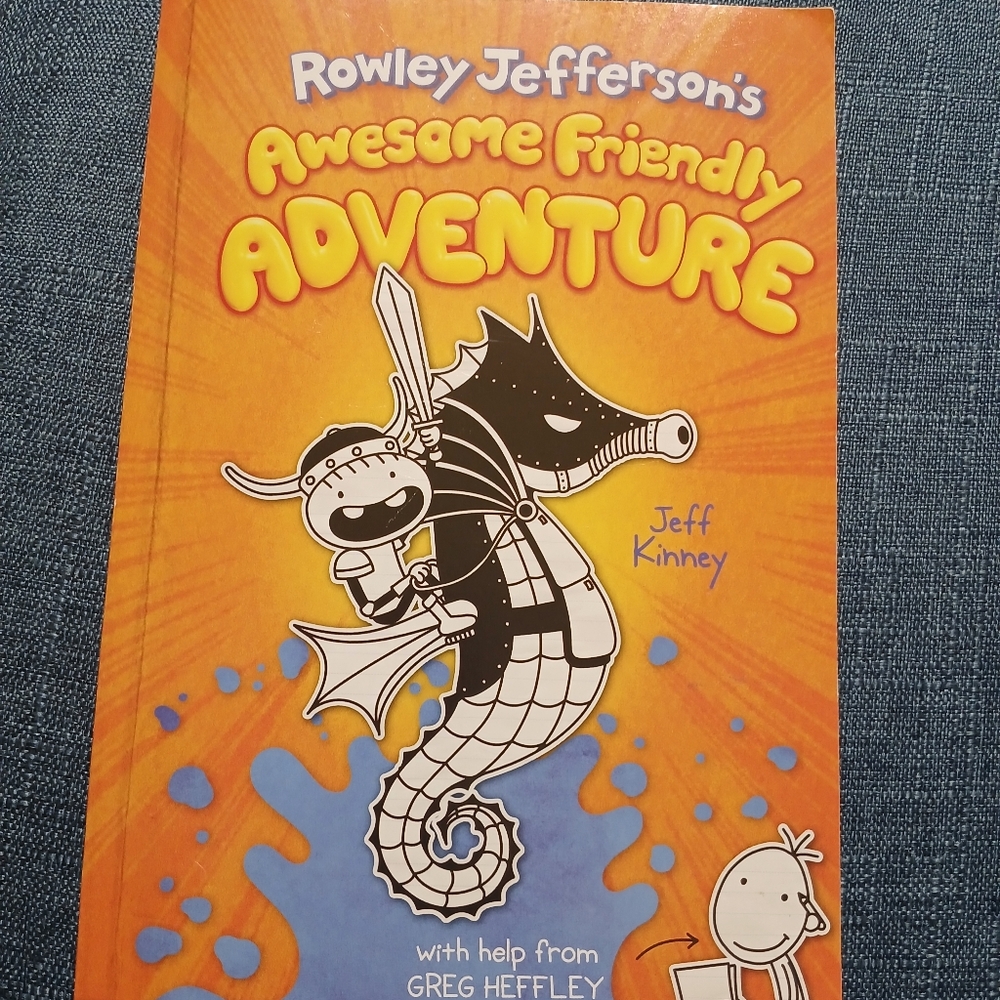Rowley Jefferson's Awesome Friendly Adventure by Jeff Kinney Paperback New